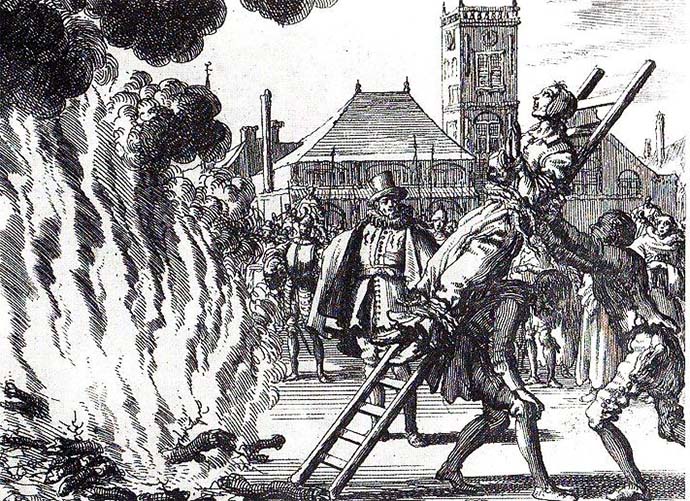 Los castigos en la hoguera de la Inquisición no eran la norma, sino una pena reservada para herejes reincidentes o impenitentes, a quienes se entregaba a la justicia secular para su ejecución