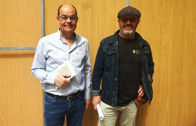 José Antonio Ramos y Santi Lindo, Vicepresidente Ateneo de Cáceres