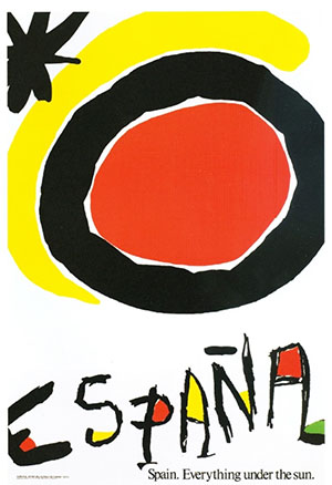 LOGO TURESPAÑA, creación de  JOAN MIRO