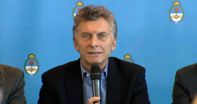 Mauricio Macri, presidente de Argentina