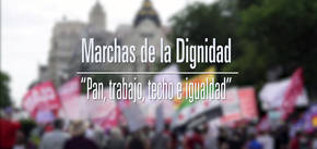 Miles de personas se manifiestan en las Marchas de la Dignidad contra la corrupción y los recortes