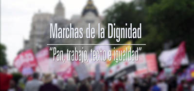 Miles de personas se manifiestan en las Marchas de la Dignidad contra la corrupción y los recortes