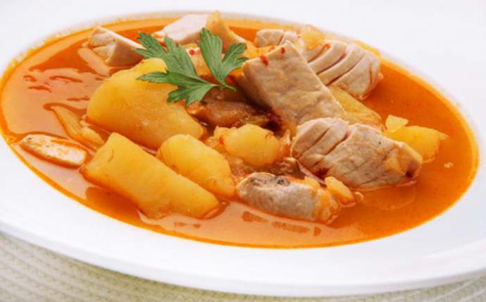 El célebre Marmitako... el afamado plato de la cocina vasca