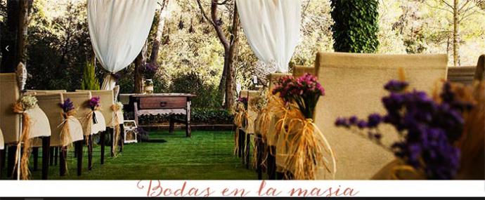 Celebrar bodas en una masía tendencia creciente y pasos para organizar