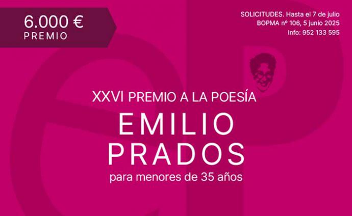 La Diputación de Málaga publica las convocatorias 2025 de los premios internacionales de poesía Generación del 27 y Emilio Prados