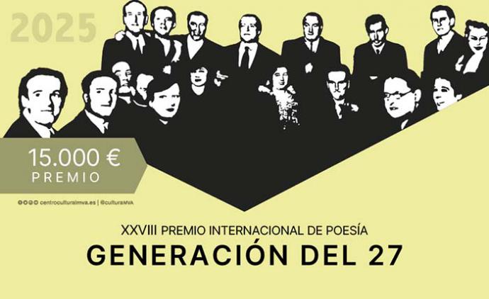 La Diputación de Málaga publica las convocatorias 2025 de los premios internacionales de poesía Generación del 27 y Emilio Prados