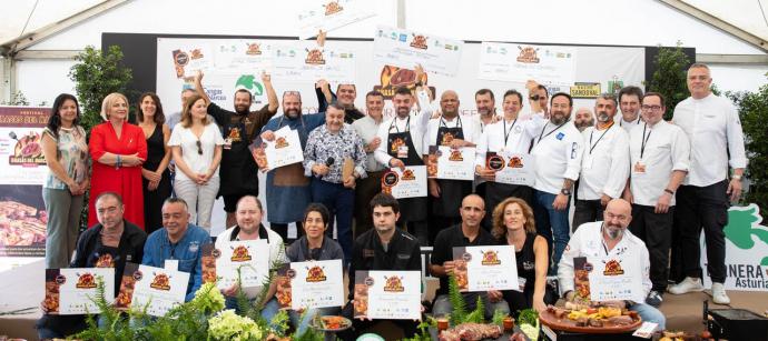 Brasas de Brutus (Madrid), ganador de la segunda edición del Concurso Mejor Parrillada de España con Ternera Asturiana