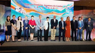 Tópicos españoles, como el flamenco y el Jabugo, para “vender” Zhejiang, una de las más bellas regiones de China