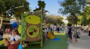 El Ayuntamiento de Sevilla ,refuerza su apuesta por espacios infantiles accesibles con cuatro nuevas áreas temáticas