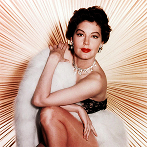 Ava Gardner, en el máximo esplendor de su radiante belleza...