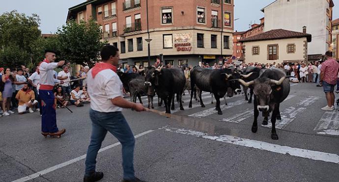 Pasá de las cabañas tudancas el Día de Cantabria