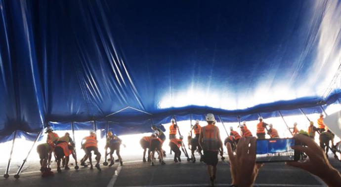 La Gran Carpa de KURIOS – Gabinete de Curiosidades ya se alza en Alicante ante la llegada del espectáculo