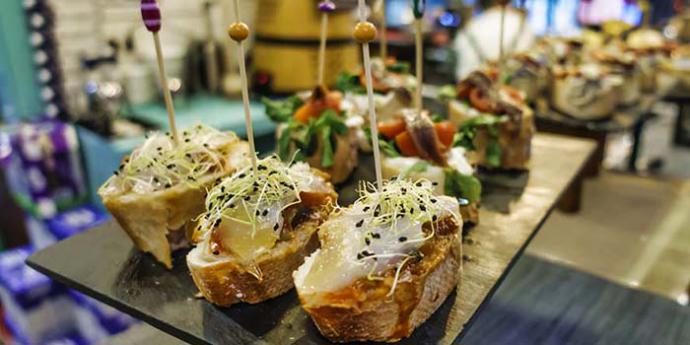 Pintxos bilbaínos