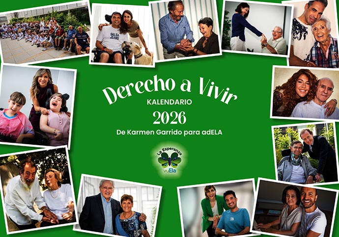 Kalendario “Derecho A Vivir 2026” De Karmen Garrido Para Adela