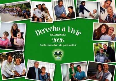 Kalendario “Derecho A Vivir 2026” De Karmen Garrido Para Adela