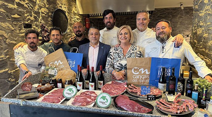 “Sabor a Málaga” se hermana con el Festival Brasas del Narcea