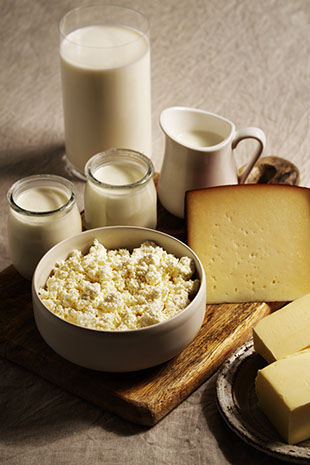Optar por alimentos sanos - Derivados de la leche