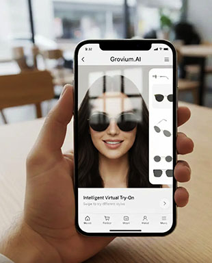 Grovium lanza el primer probador virtual de ropa y complementos por imagen basado en IA