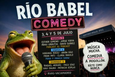 Río Babel cierra su novena edición con una apuesta seria por la comedia en directo