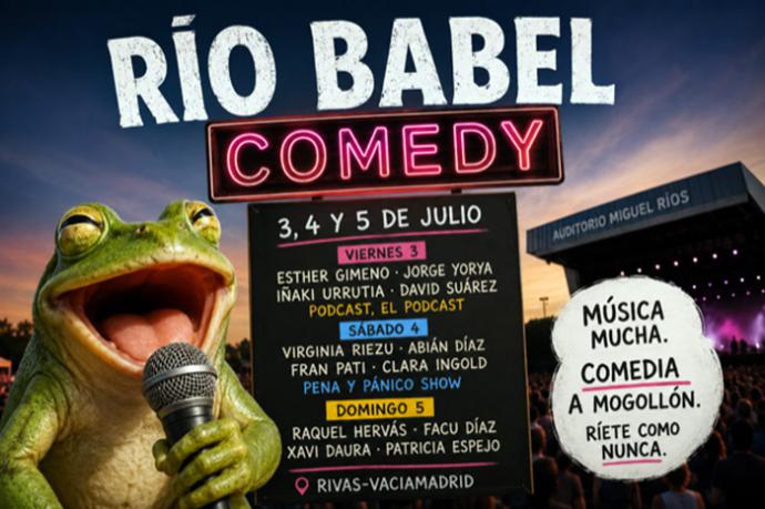 Río Babel cierra su novena edición con una apuesta seria por la comedia en directo