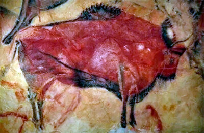 El descubrimiento de la cueva de Altamira fue el primer lugar del mundo en el que se identificó la existencia del arte rupestre del Paleolítico superior.