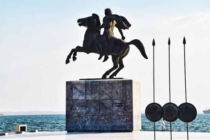 Estatua de Alejandro Magno - Tesalónica - Grecia