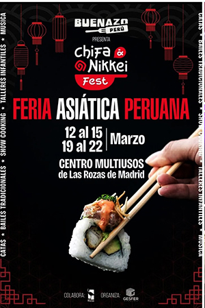 Chifa Nikkei Fest: la fusión entre Asia y Perú llega a Las Rozas