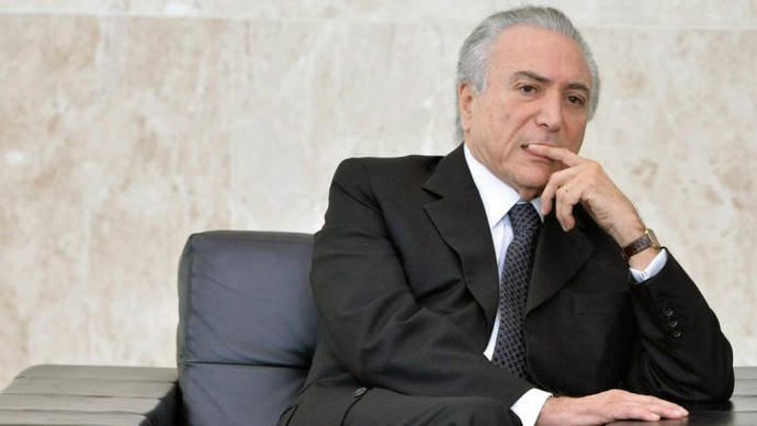 Michel Temer, presidente (no electo) de Brasil