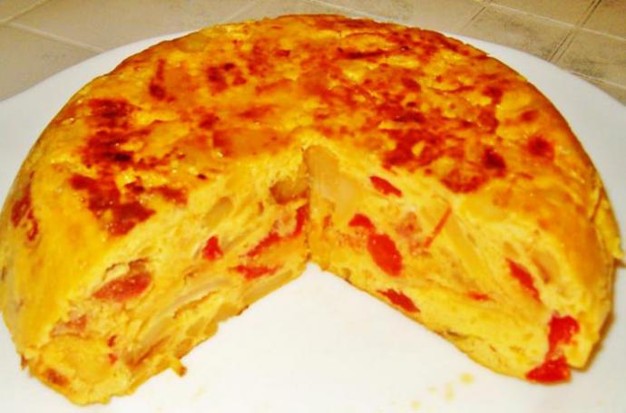 Tortilla de Patatas y Chorizo