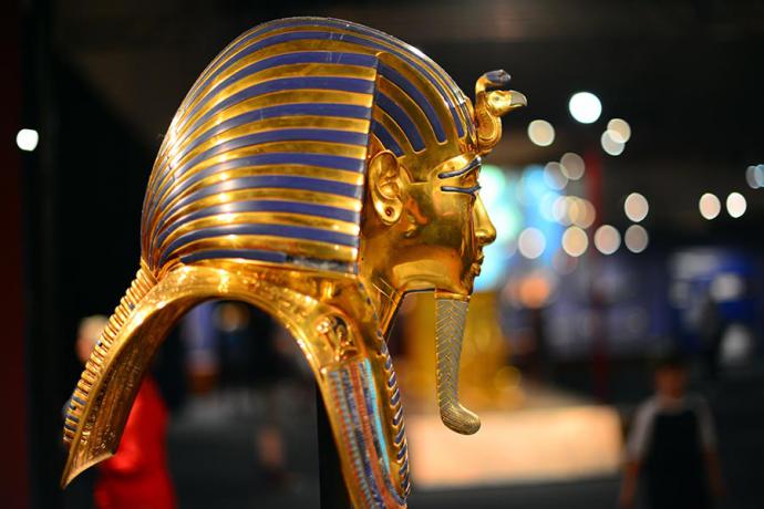 Tutankhamen, una de las icónicas figuras representativas de Egipto