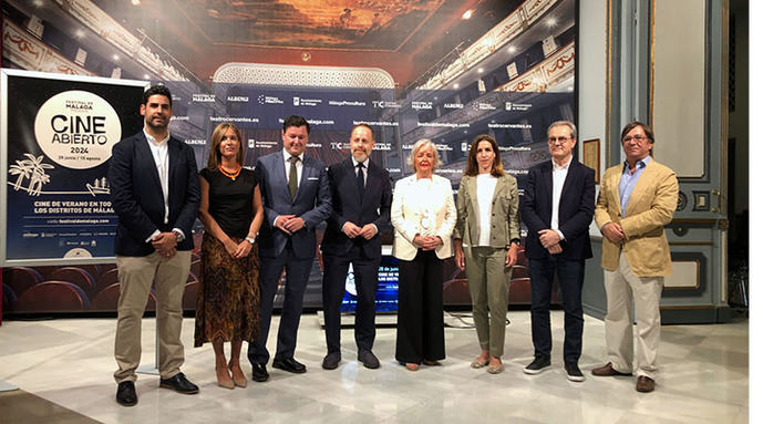 Cine Abierto programa 118 proyecciones gratuitas en todos los distritos de Málaga
