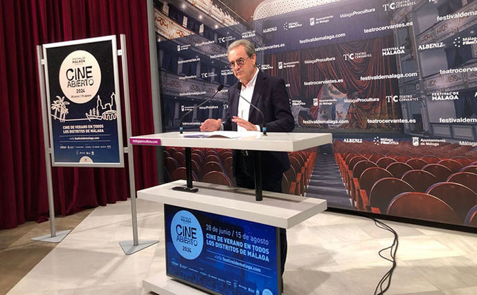 Cine Abierto programa 118 proyecciones gratuitas en todos los distritos de Málaga