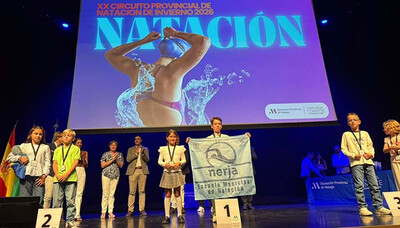 Mas de 2.400 nadaddores han participado  en los Circuitos Provinciales de Natación de la Diputación