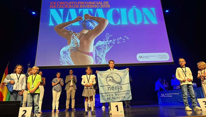 Mas de 2.400 nadaddores han participado  en los Circuitos Provinciales de Natación de la Diputación