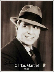 El célebre Carlos Gardel