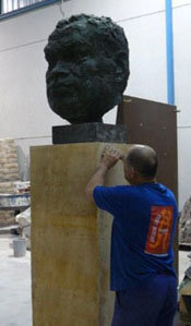 El gran busto de Rubén Darío ha sido recuperado para la ciudad