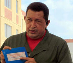 Chávez durante su intervención en ¡Aló presidente! 

