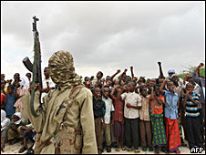 El grupo extremista al-Shabab controla grandes zonas de Somalia. 

