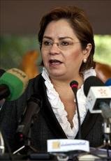  La canciller de México, Patricia Espinoza