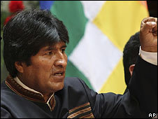 Evo Morales cree que EEUU no tiene moral para hablar de terrorismo
