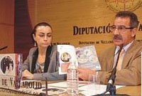 Alejandro García, diputado responsable del área de Cultura y Turismo y la gerente del Patronato Provincial de Turismo, Mónica García Hernando