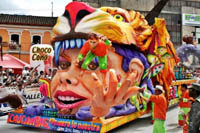 Colombia celebra el Carnaval Andino de Blancos y Negros de San Juan de Pasto