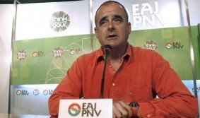 Joseba Egibar, presidente del PNV