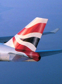 Avión de  British Airways