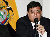 El jefe de esa cartera, Germánico Pinto, recibió el pedido de Petroecuador 