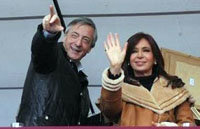 El matrimonio Kirchner