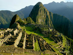 Machu Picchu, considerada como una de las siete nuevas maravillas del mundo.

