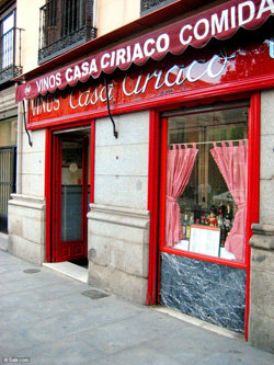 Casa Ciriaco, uno de los restaurantes centenarios de Madrid