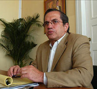 Ricardo Patiño, actual ministro coordinador de la Política de Ecuador, reemplazará en el ministerio de Relaciones Exteriores, Comercio e Integración a Fánder Falconí