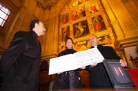 José Montané, Carmen Peñalver y Francisco Juan Martínez. 


